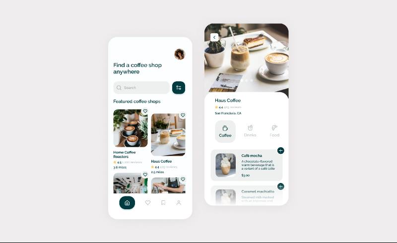 Figma Coffee Shop App