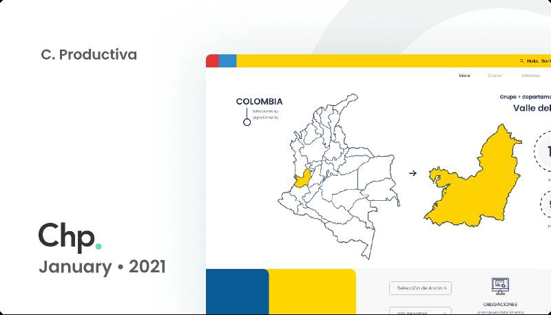 Figma Colombia Product Web App Mockup