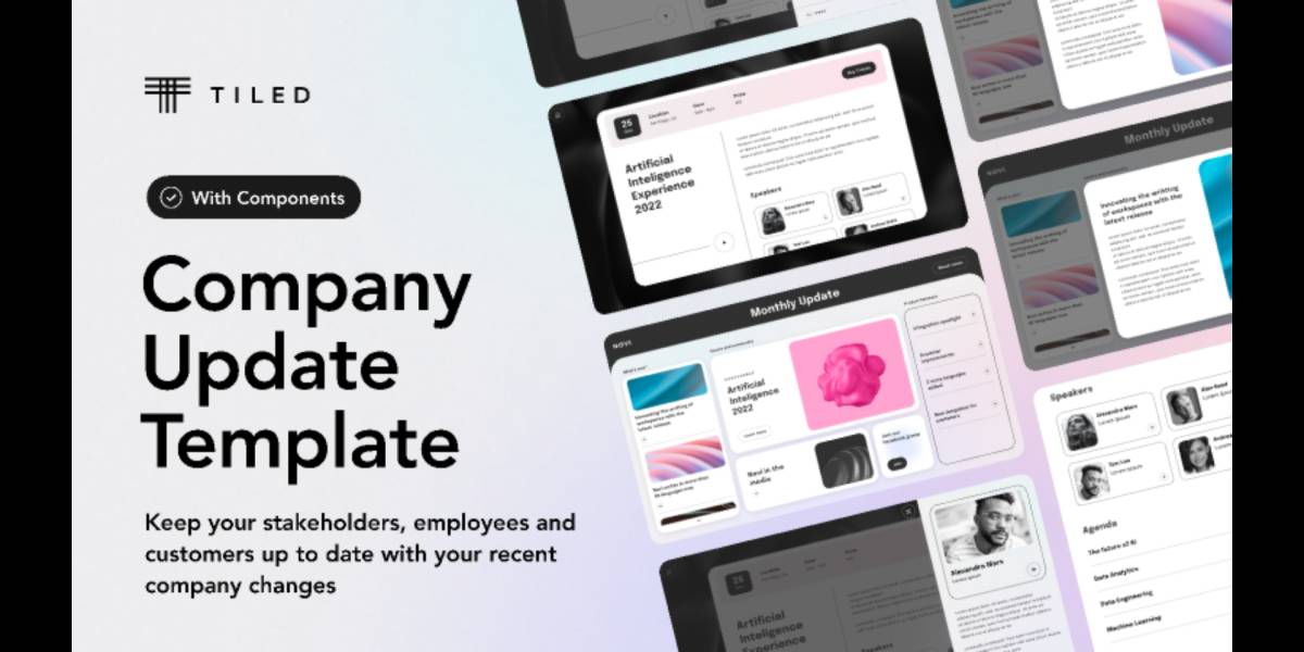 Figma Company Ui Kit Free Download