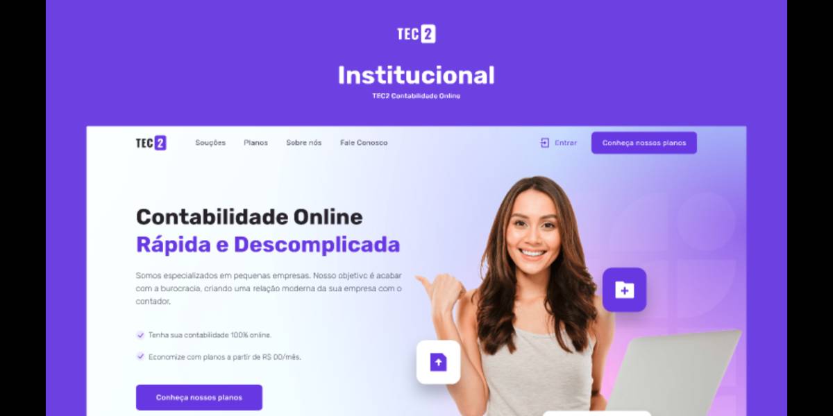 Figma Contabilidade Online Template