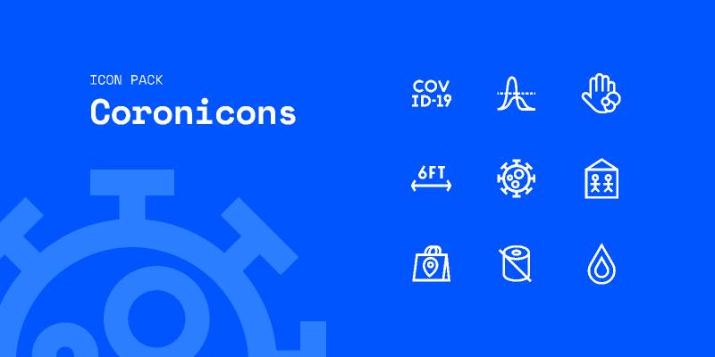 Figma Coronicons Covid-19 Icon Pack