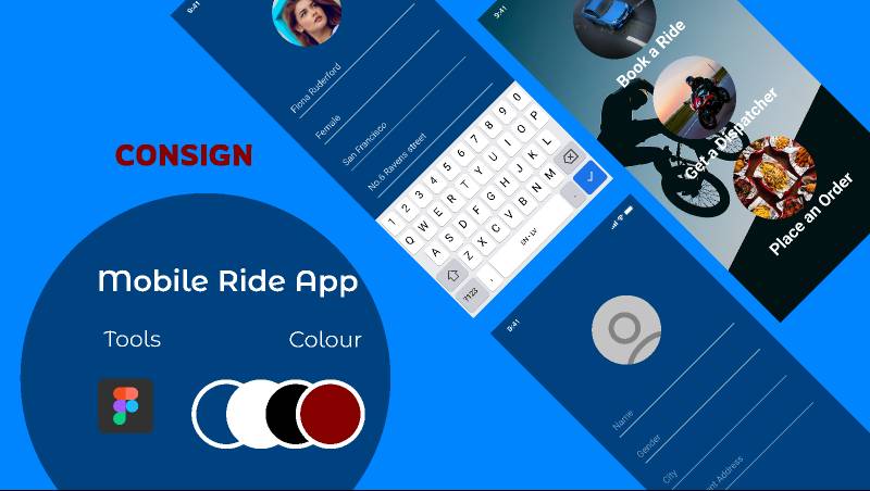 Figma Cosign Mobile Ride App