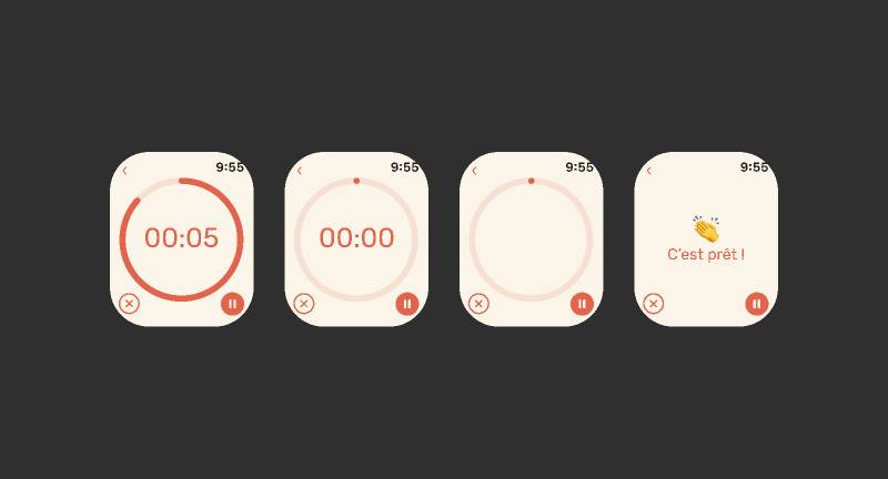 Figma Countdown Timer Apple Watch Prototype