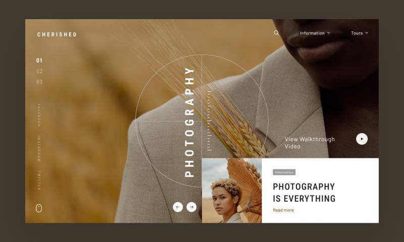 Figma Create Impressive Photography Banner