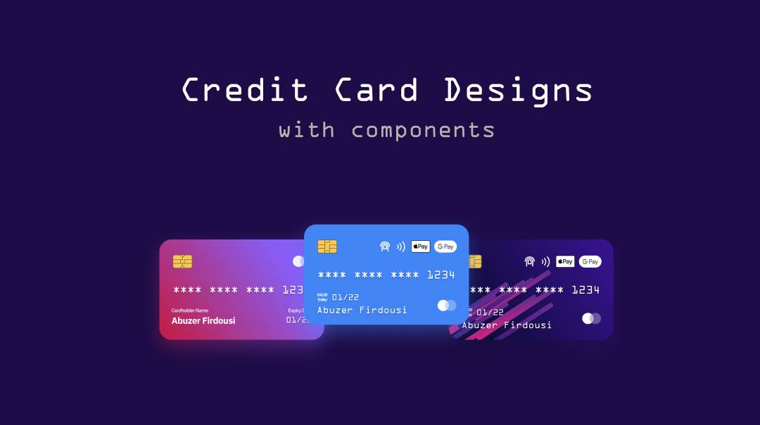 Figma Credit Cards Template