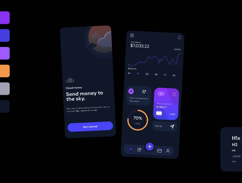 Figma Crypto App Design Concept