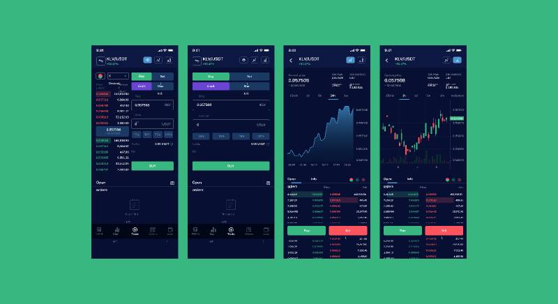 Figma Crypto exchange app Full Version