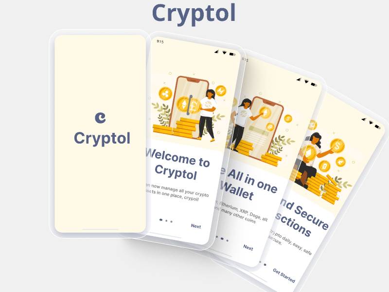 Figma Cryptol - Onboarding