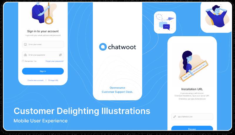 Figma Customer Delighting Illustrations