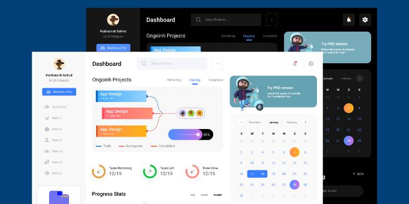 Figma Dashboard design