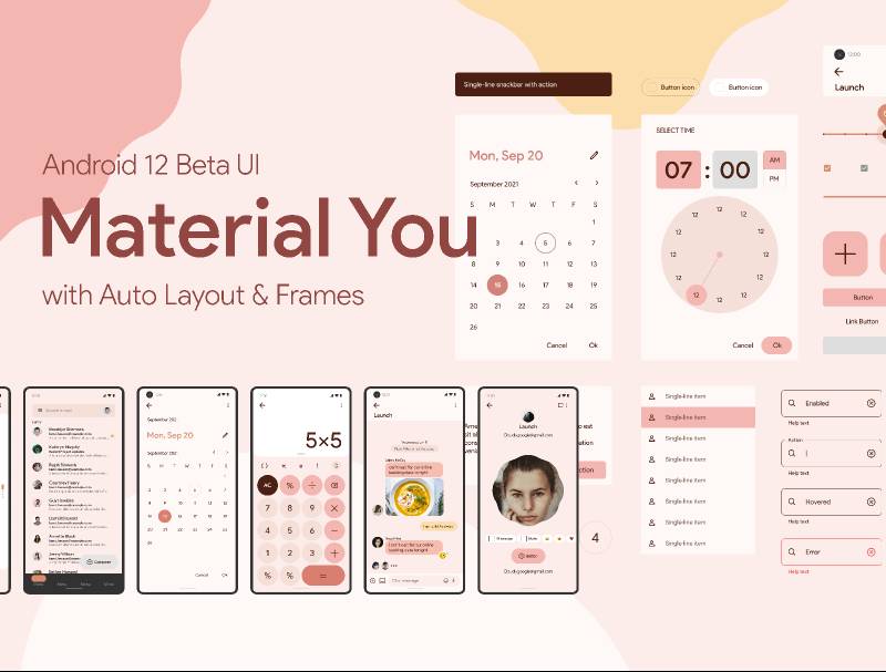 Figma design Material You