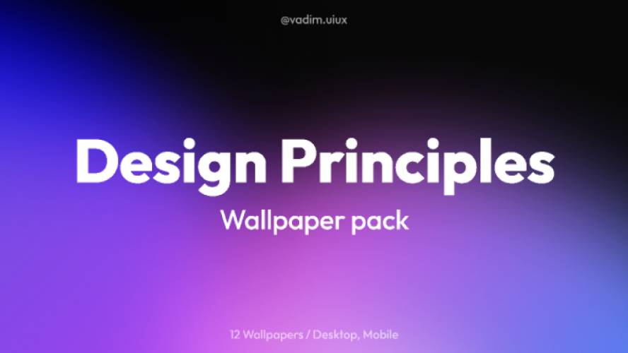 Figma Design Principles Wallpapers Pack