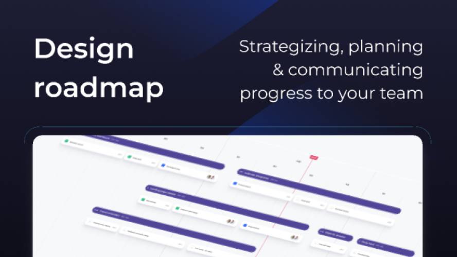 Figma Design roadmap template