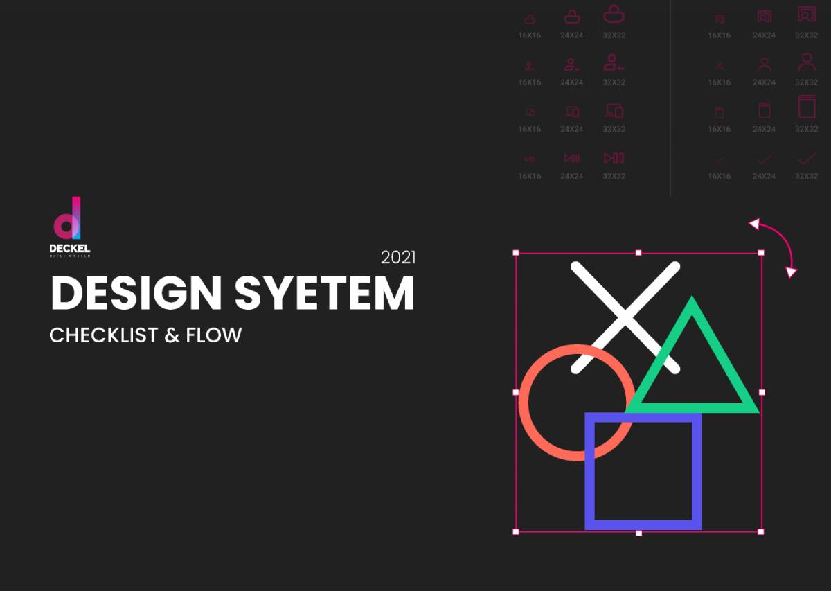 Figma Design Systems checklist & Flow