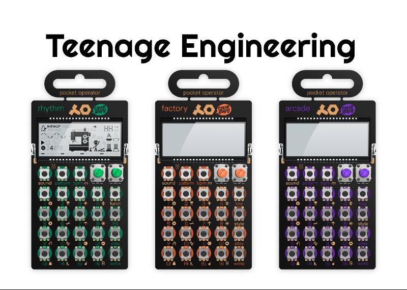 Figma Design Teenage Engineering -  Pocket Operator 12