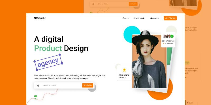 Figma Digital Agency Website Design Template