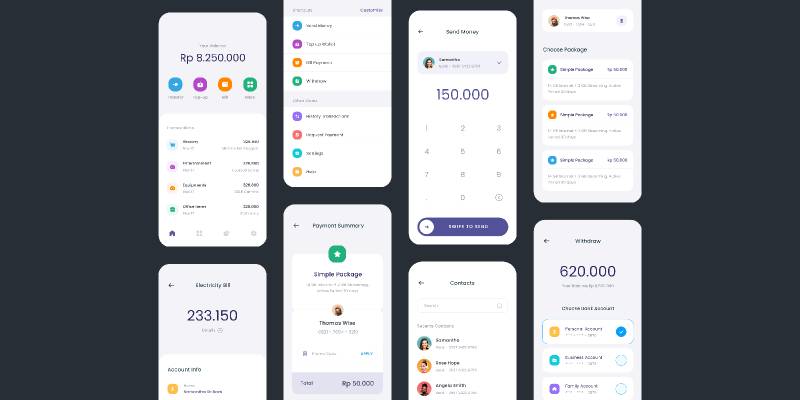 Figma Digital Wallet Template