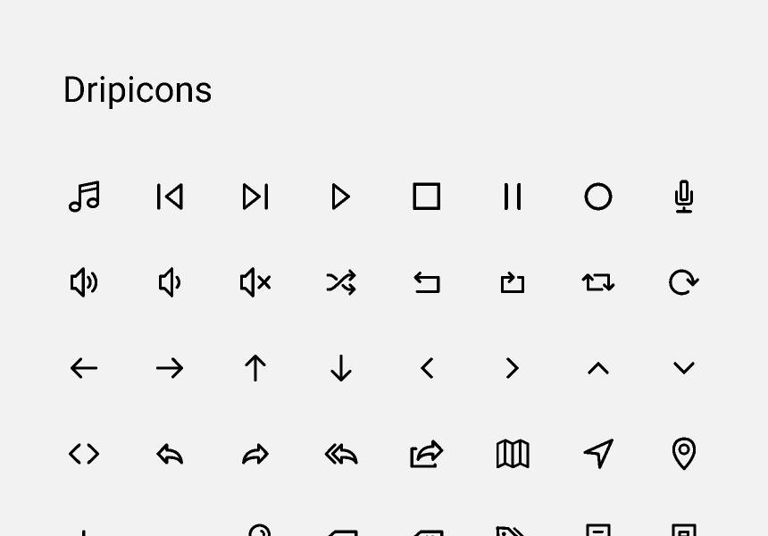 Figma Dripicons Icon Free Download