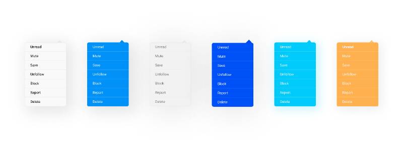 Figma Dropdowns Samples Free Download