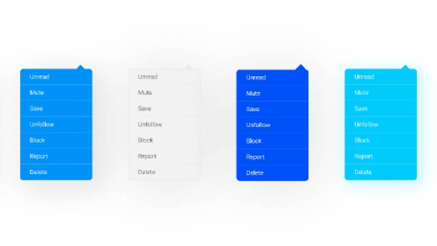 Figma Dropdowns Samples Free Download