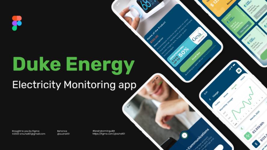 Figma Duke Energy Mobile App