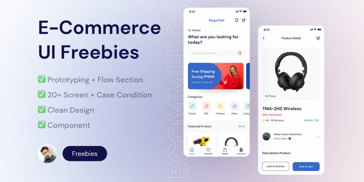 Figma E-Commerce Mobile Apps