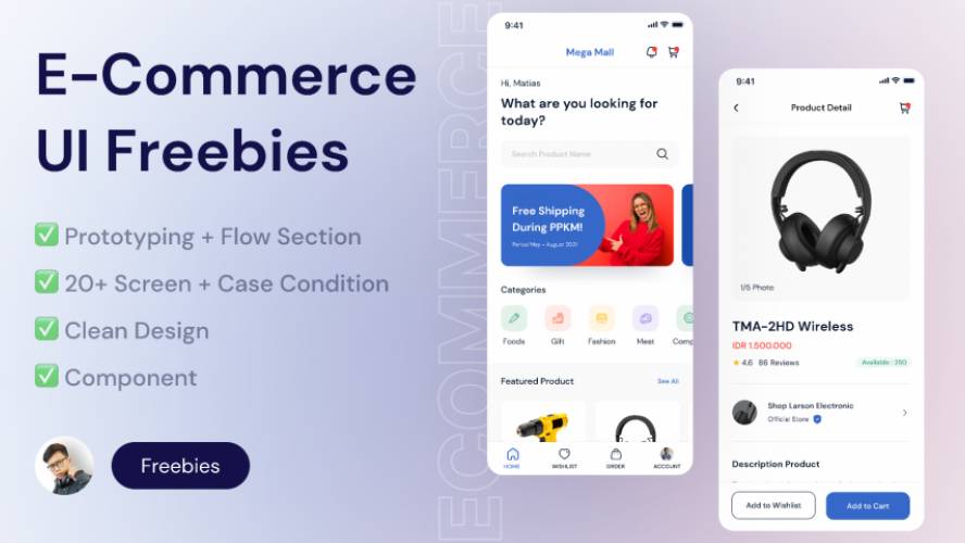 Figma E-Commerce Mobile Apps
