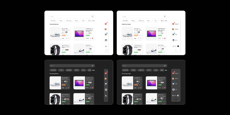 Figma E-shopping Website Template