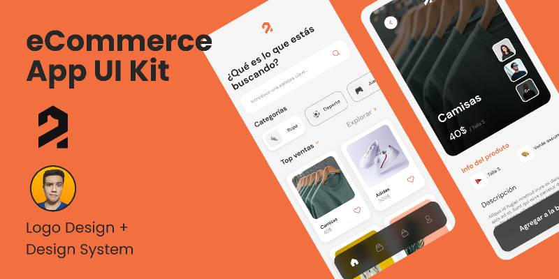 Figma eCommerce App Free UI Kit