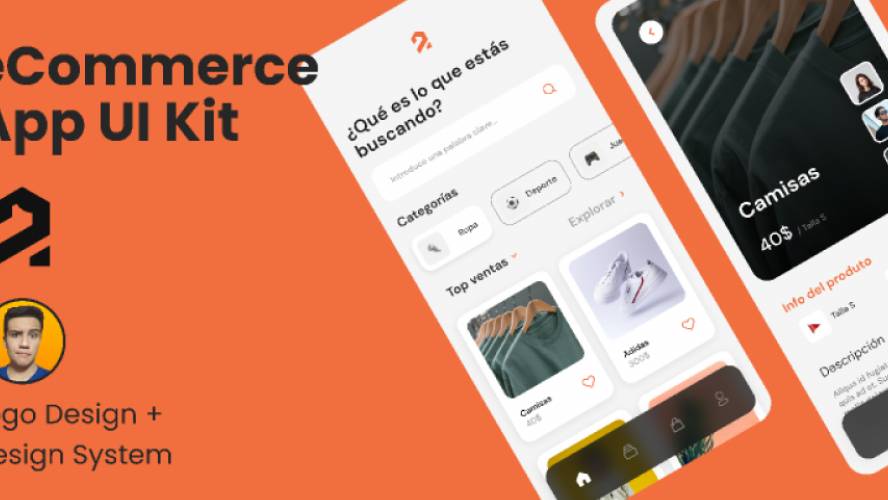 Figma eCommerce App Free UI Kit