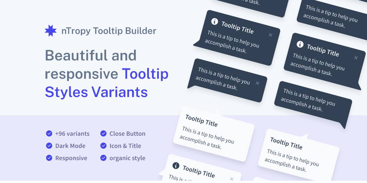 Figma EDS Tooltip Styles Variant Builder