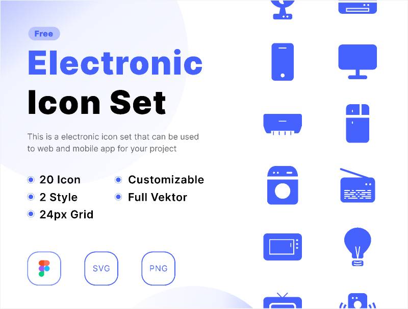 Figma Electronic Icon Free Download