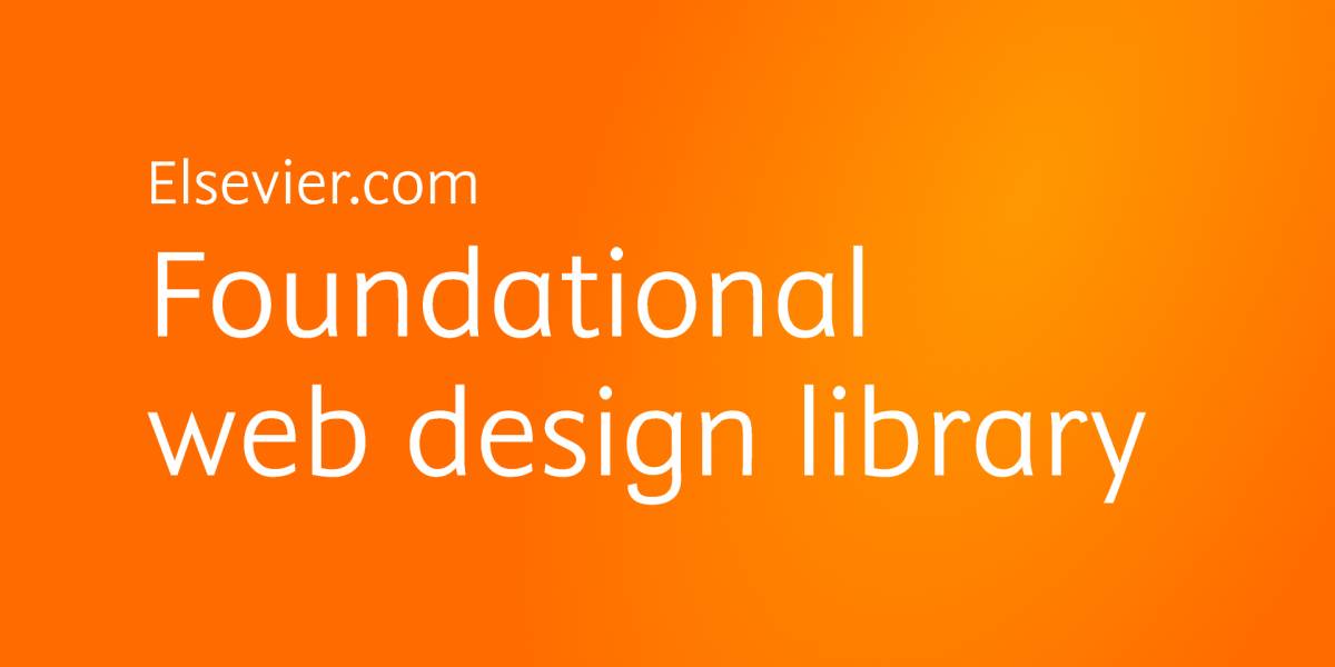 Figma ELS Foundational Webdesign Library