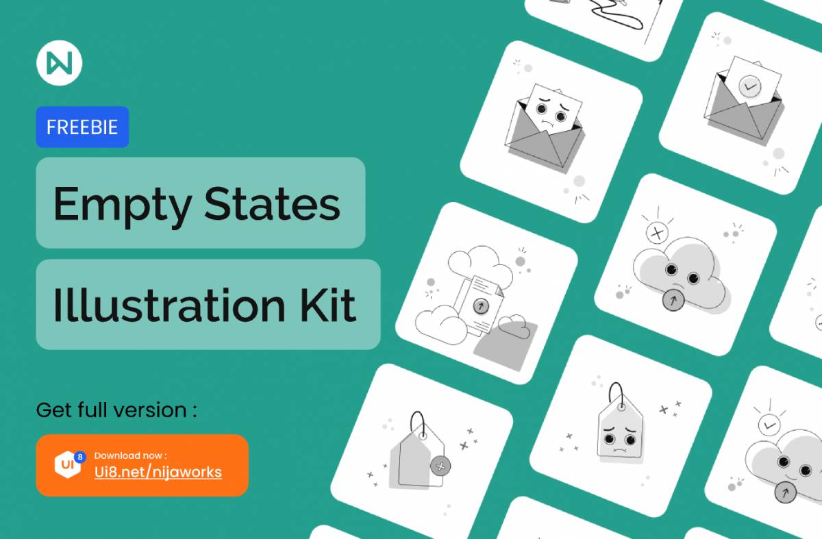 Figma Empty State Illustration Kit