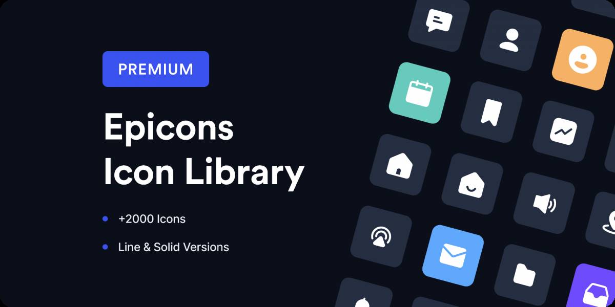 Figma Epicons - Icon Library