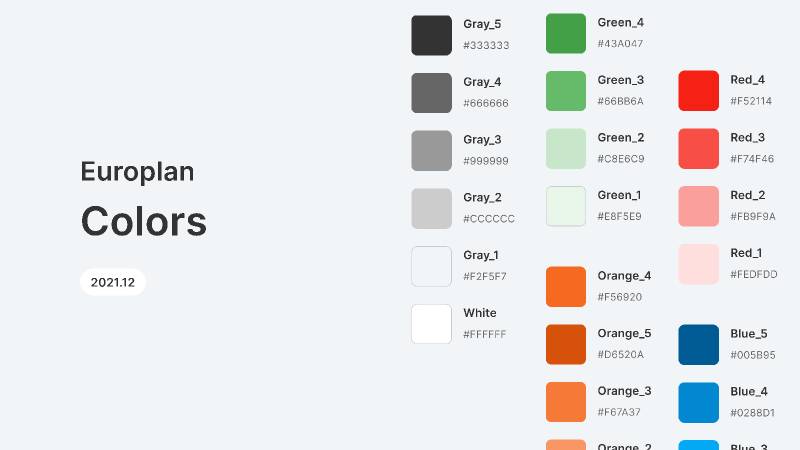 Figma European Colors Template