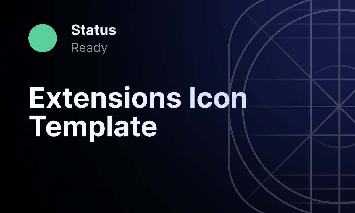 Figma Extensions Icon Template