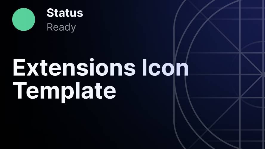 Figma Extensions Icon Template