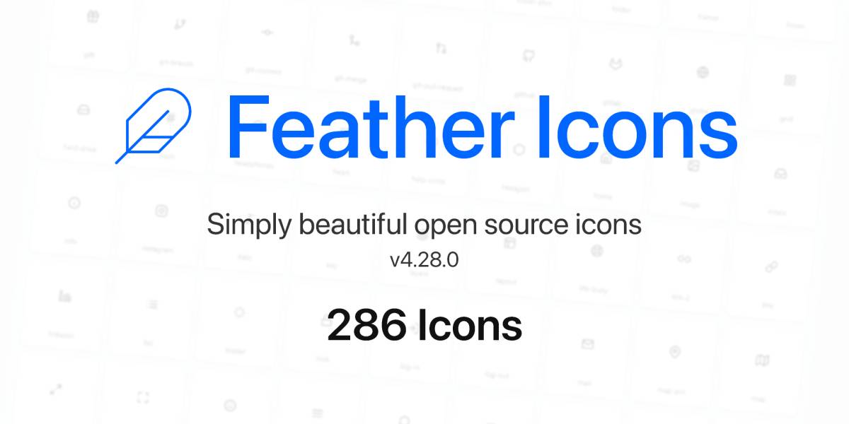 Figma Feather Icons Free download