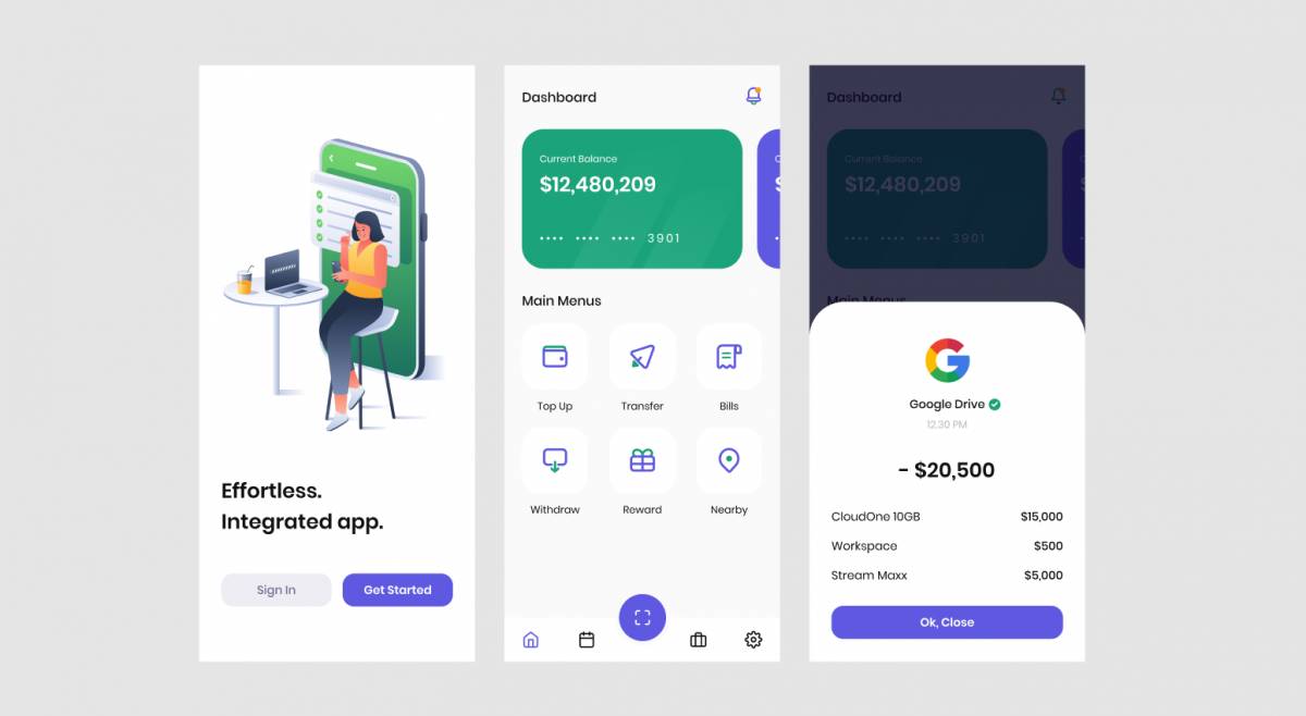 Figma Finansa UI Kit Finance