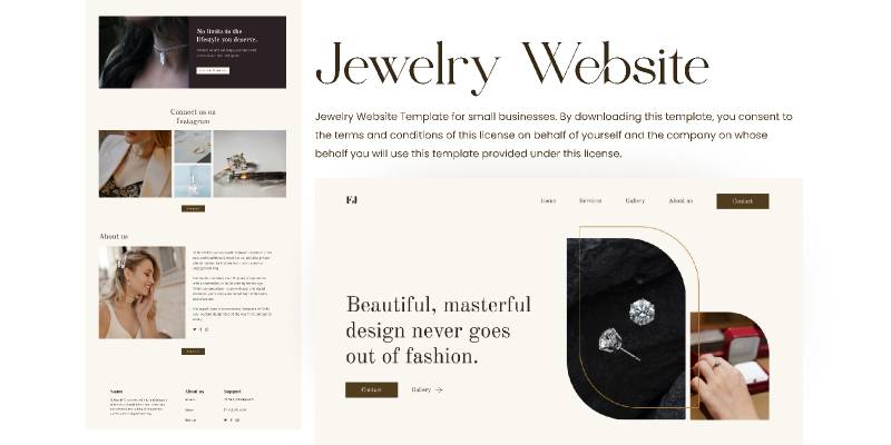 Figma Fine Jewelry Website