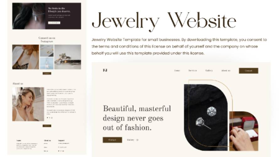 Figma Fine Jewelry Website