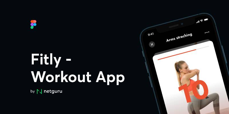 Figma Fitly Workout App