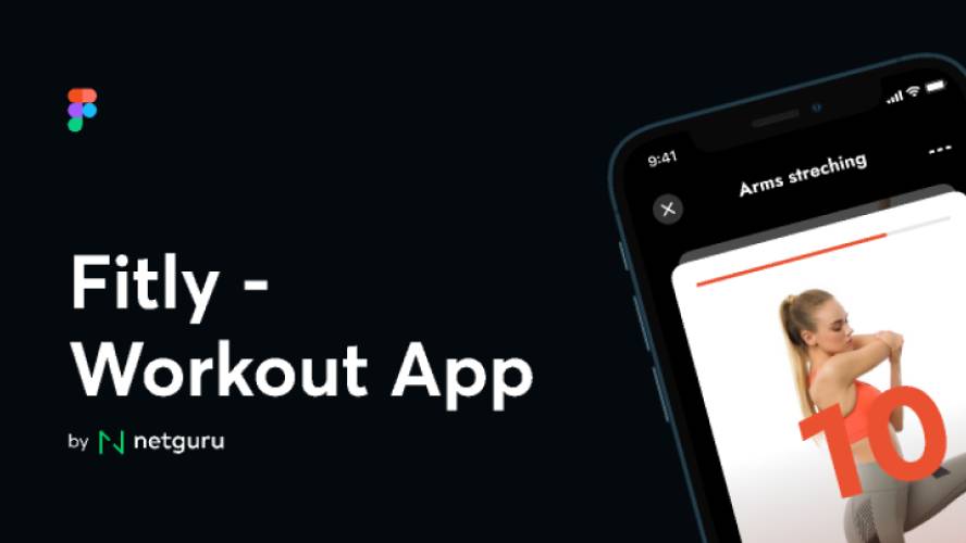 Figma Fitly Workout App