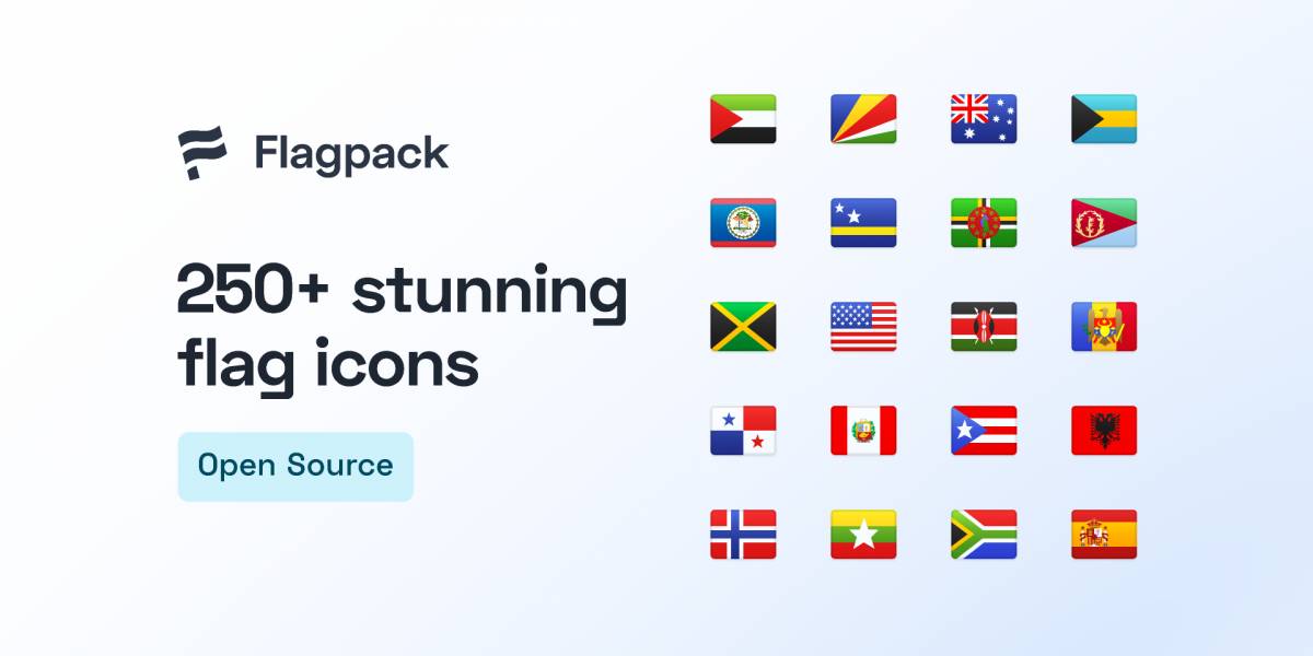 Figma Flagpack — Stunning flag icons for your digital product