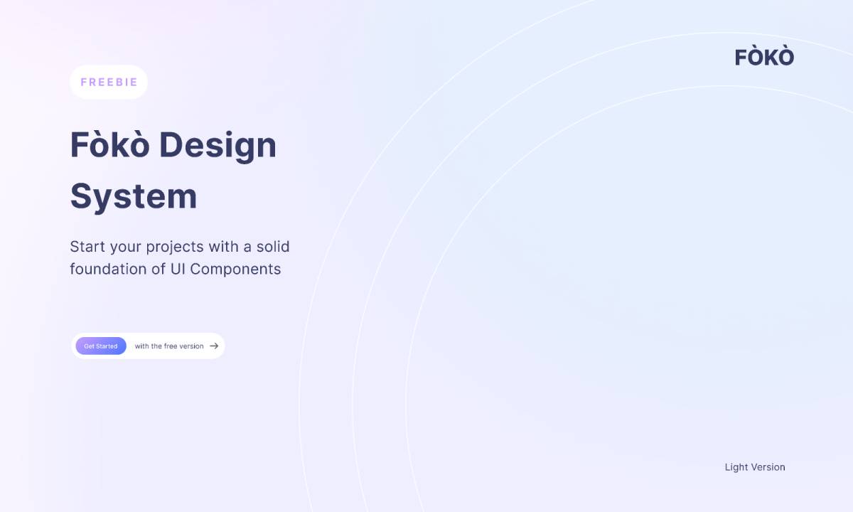 Figma Foko Design System