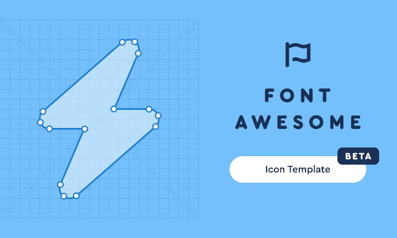 Figma Font Awesome Icon Template (New Beta Version)