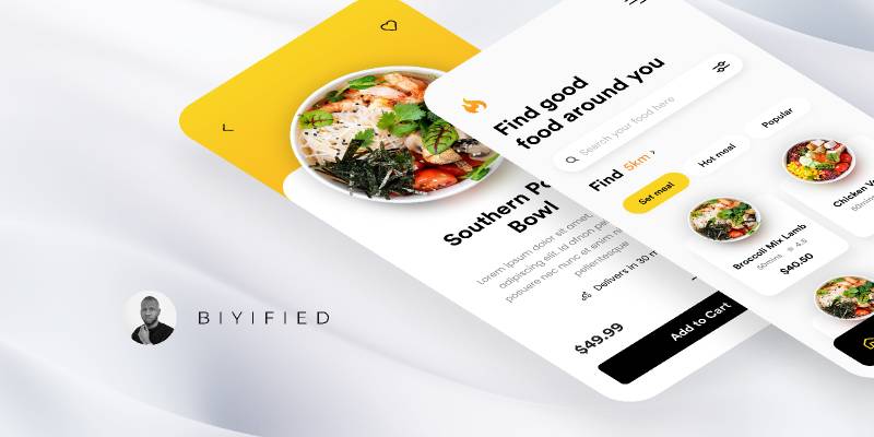 Figma Food App Project