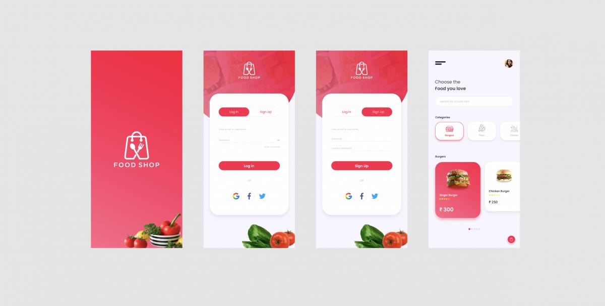 Figma Food Delivery App