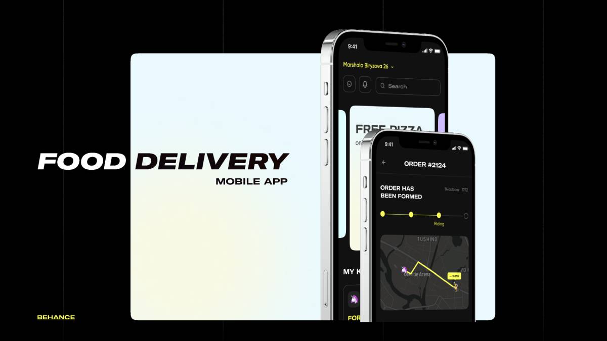 Figma Food Delivery App Template